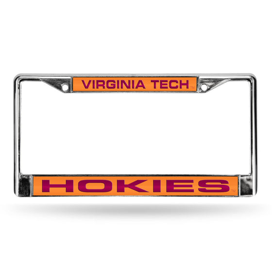 Virginia Tech Hokies Laser Cut License Plate Frame - Special Order