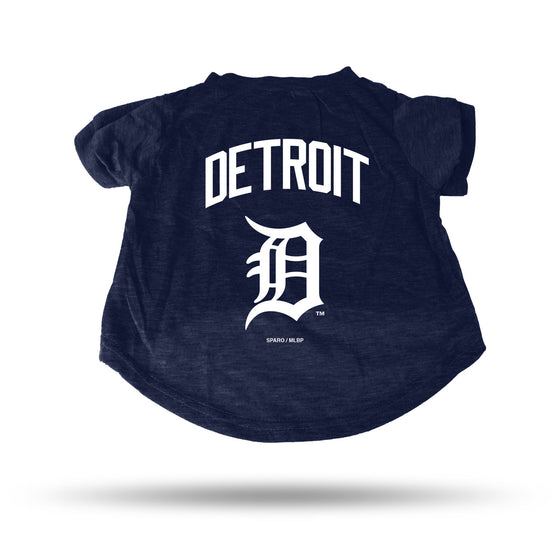 Detroit Tigers Pet Tee Shirt Size M (CDG)