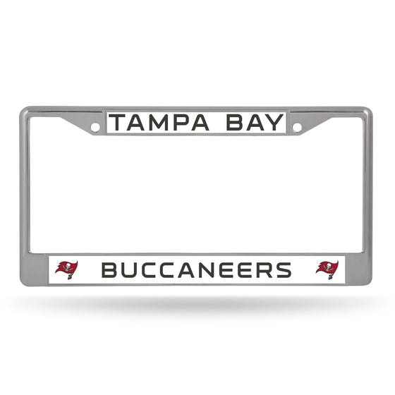 Tampa Bay Buccaneers License Plate Frame Chrome