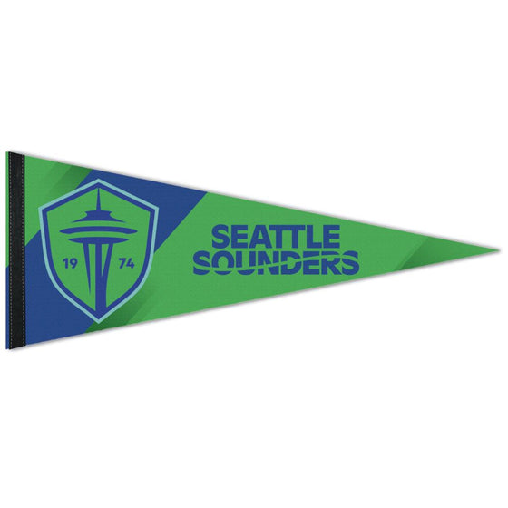 Seattle Sounders Pennant 12x30 Premium Style - Special Order