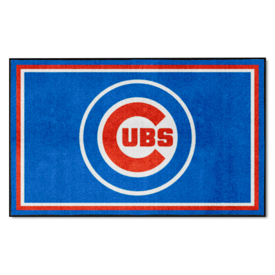 Chicago Cubs 4ft. x 6ft. Plush Area Rug