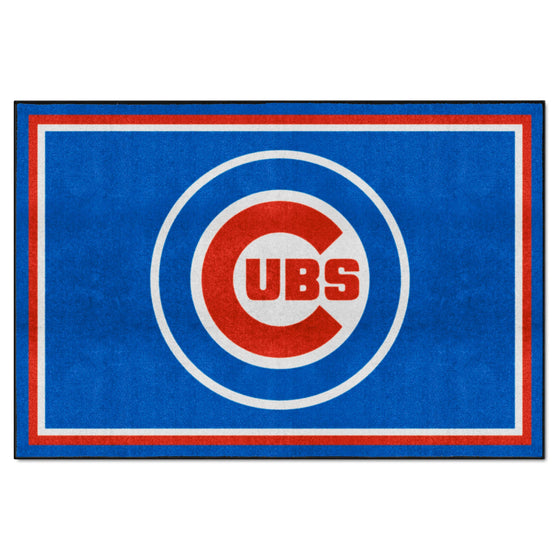 Chicago Cubs 5ft. x 8 ft. Plush Area Rug