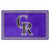 Colorado Rockies 4ft. x 6ft. Plush Area Rug