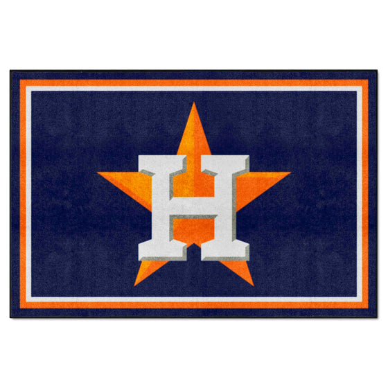 Houston Astros 5ft. x 8 ft. Plush Area Rug