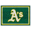 Oakland Athletics 5ft. x 8 ft. Plush Area Rug