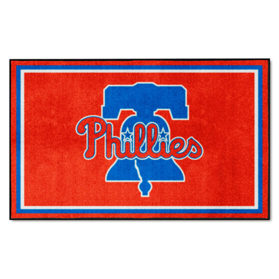 Philadelphia Phillies 4ft. x 6ft. Plush Area Rug