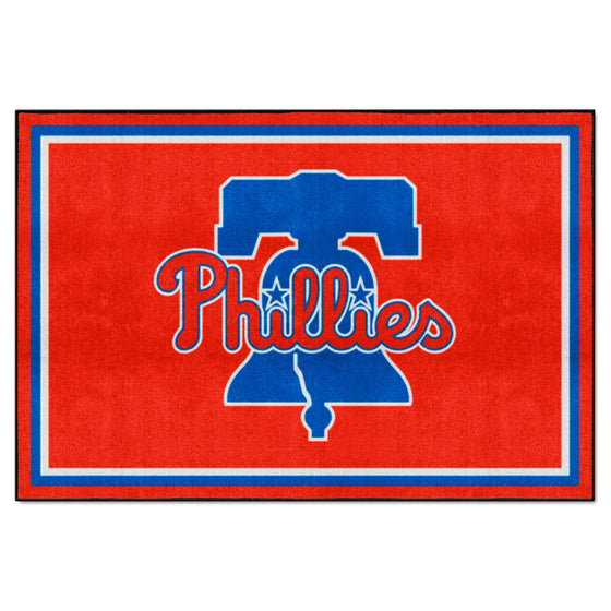 Philadelphia Phillies 5ft. x 8 ft. Plush Area Rug