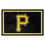 Pittsburgh Pirates 4ft. x 6ft. Plush Area Rug