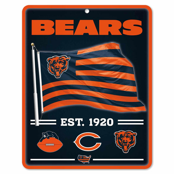 WinCraft Chicago Bears Americana Banner Flag Sign