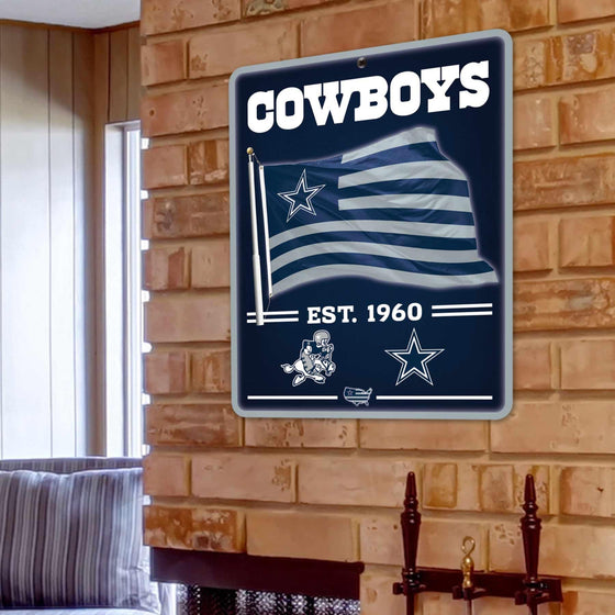 WinCraft Dallas Cowboys Americana Banner Flag Sign