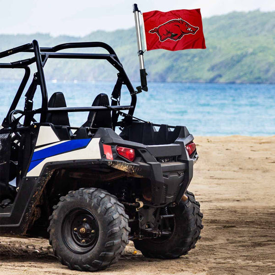 College Flags & Banners Co. Arkansas Razorbacks Boat and Nautical Flag