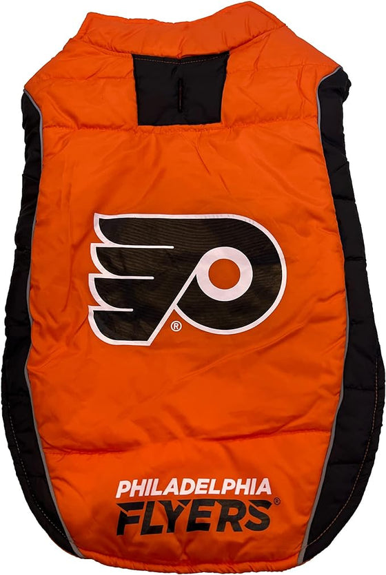 PHILADELPHIA FLYERS PUFFER VEST Pets First