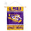 College Flags & Banners Co. Louisiana State LSU Tigers Window Wall Banner Hanging Flag with Suction Cup