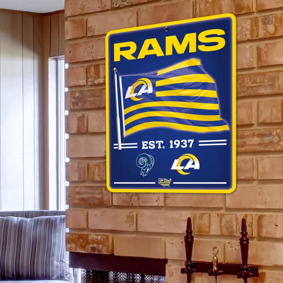 WinCraft Los Angeles Rams Americana Banner Flag Sign