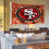 San Francisco 49ers Samoan Banner and Tapestry Wall Tack Pads