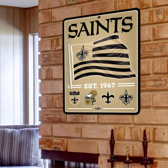 WinCraft New Orleans Saints Americana Banner Flag Sign