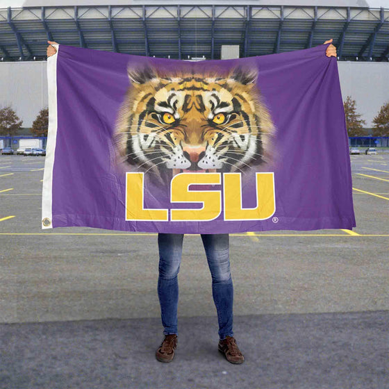 College Flags & Banners Co. Louisiana State LSU Tigers Tiger Eyes Flag