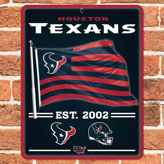 WinCraft Houston Texans Americana Banner Flag Sign