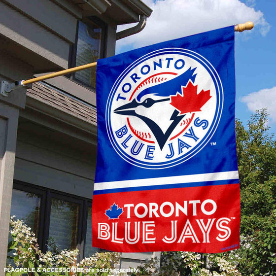 WinCraft Toronto Blue Jays Double Sided House Flag