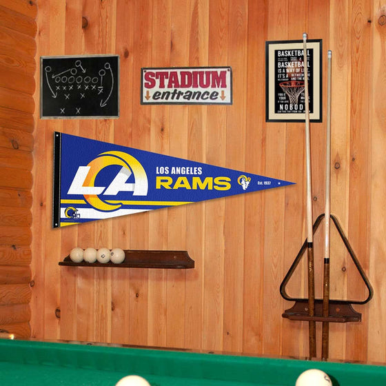 Los Angeles Rams Pennant Banner and Wall Tack Pads