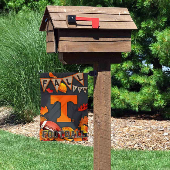 College Flags & Banners Co. Tennessee Volunteers Fall Leaves Football Season Garden Yard Flag