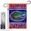 College Flags & Banners Co. Florida Gators Garden Banner Flag with Flag Pole Stand Set