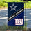 WinCraft House Divided Cowboys and Giants Double Sided Garden Flag