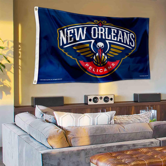 WinCraft New Orleans Pelicans Primary Logo Championship Banner Flag