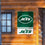 WinCraft New York Jets New Logo Double Sided Banner Flag