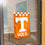 Tennessee Volunteers Checkerboard Banner for Windows Doors and Walls