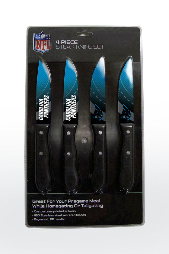 Carolina Panthers Knife Set - Steak - 4 Pack (CDG)