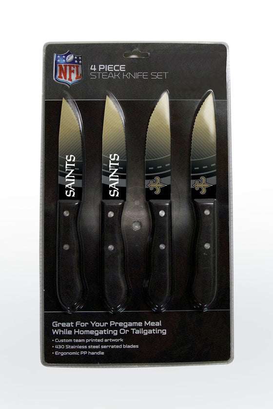 New Orleans Saints Knife Set - Steak - 4 Pack (CDG)