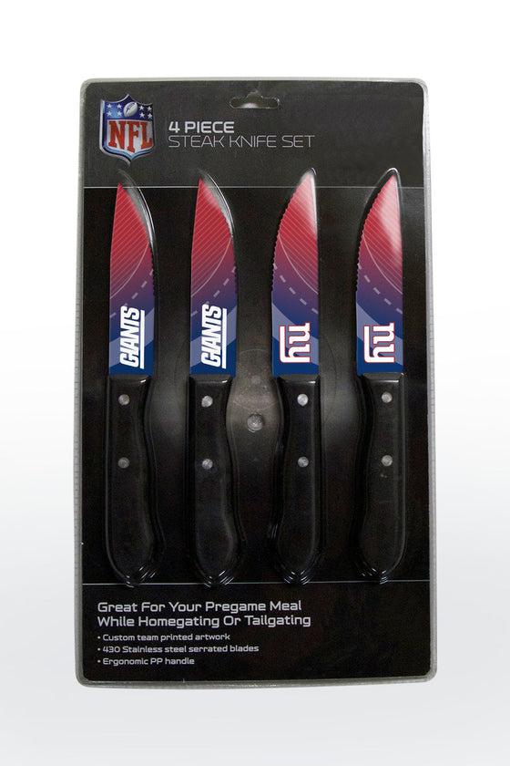 New York Giants Knife Set - Steak - 4 Pack (CDG)