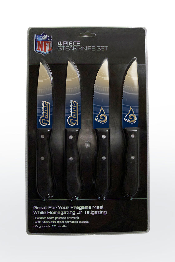 Los Angeles Rams Knife Set - Steak - 4 Pack (CDG)