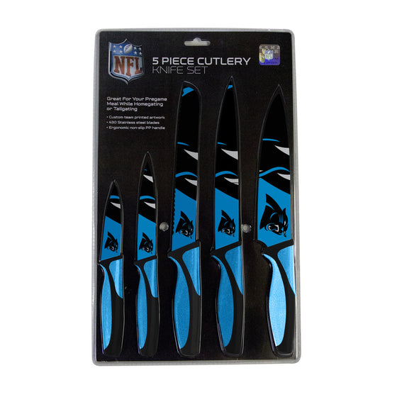 Carolina Panthers Knife Set - Kitchen - 5 Pack (CDG)