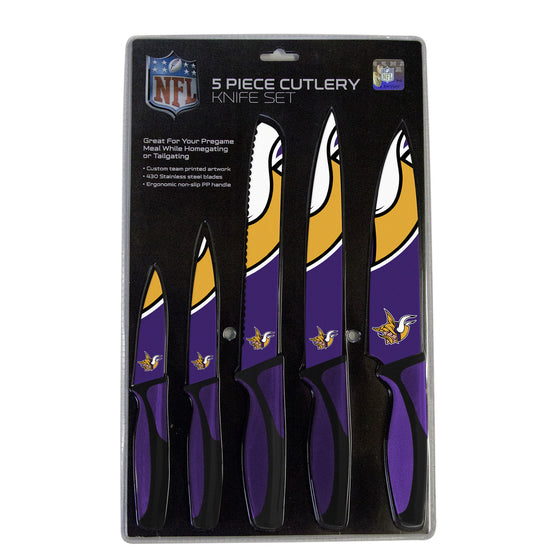 Minnesota Vikings Knife Set - Kitchen - 5 Pack (CDG)