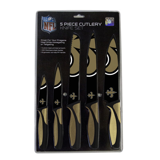 New Orleans Saints Knife Set - Kitchen - 5 Pack (CDG)