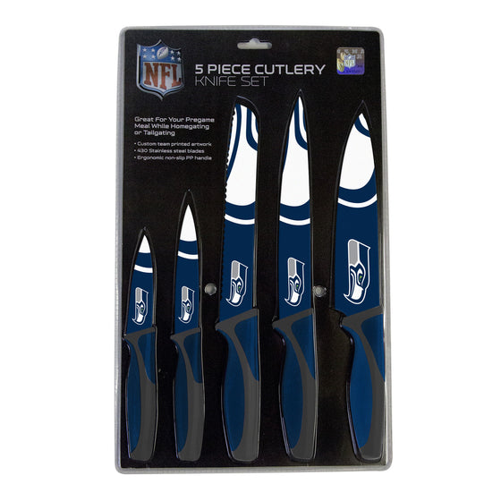 Seattle Seahawks Knife Set - Kitchen - 5 Pack (CDG)