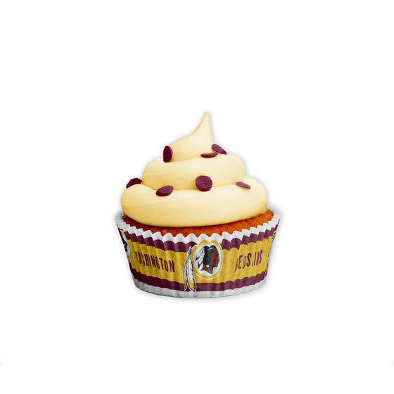 Washington Redskins Baking Cups Large 50 Pack