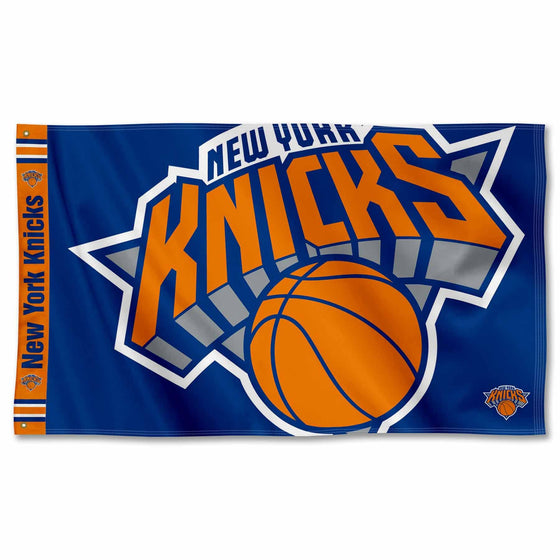 WinCraft New York Knicks Printed Header 3x5 Premium Banner Flag