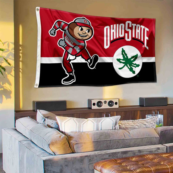 Ohio State Buckeyes 3x5 Banner Flag