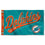 WinCraft Miami Dolphins Script Logo Premium Flag