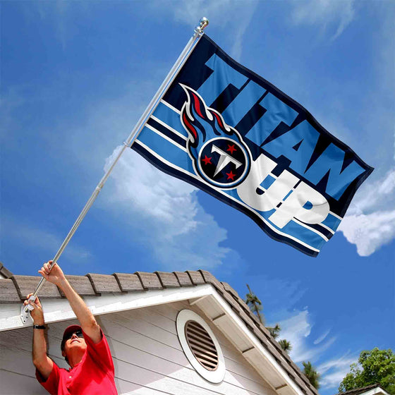 Tennessee Titans Titan Up Banner and Tapestry Wall Tack Pads