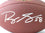 Roquan Smith Autographed Wilson Super Grip Football- Beckett Witness Authenticated