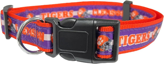 Clemson Tigers Dog Collar Pets First