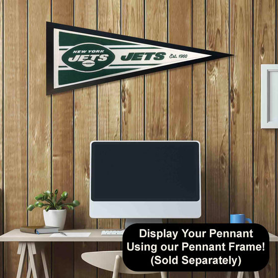 WinCraft New York Jets Embroidered and Sewn Pennant