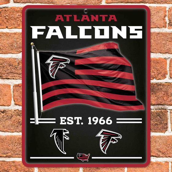 WinCraft Atlanta Falcons Americana Banner Flag Sign