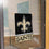 New Orleans Saints Banner Window Wall Hanging Flag with Suction Cup