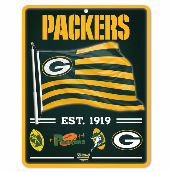 WinCraft Green Bay Packers Americana Banner Flag Sign