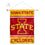 College Flags & Banners Co. Iowa State Cyclones Window Wall Banner Hanging Flag with Suction Cup